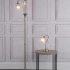 Boston Table Lamp Antique Brass Opaque Glass