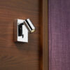 Anvil Wall Bracket Polished Chrome LED