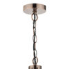 Debut 1 Light Pendant Brushed Antique Copper
