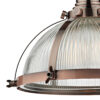 Debut 1 Light Pendant Brushed Antique Copper