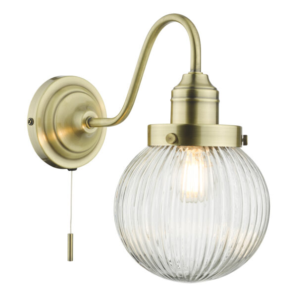 Tamara Wall Light Antique Brass