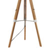 Easel Light Wood Floor Lamp