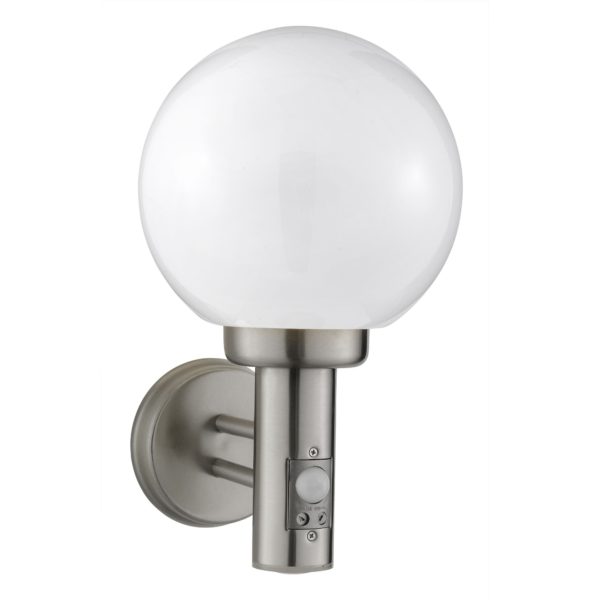 085 Orb Outdoor PIR Wall Light