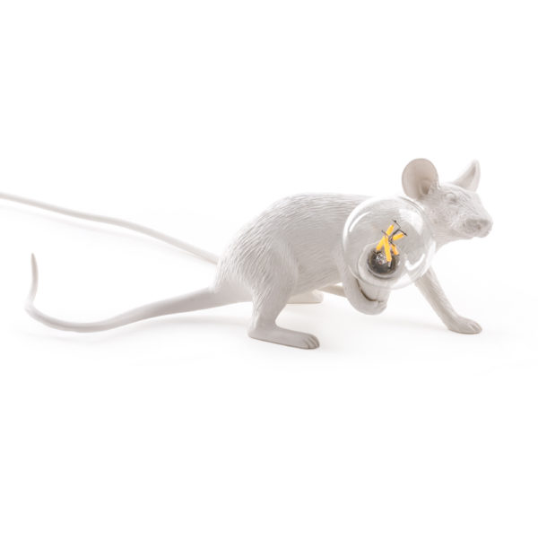 14886 Laying Mouse Lamp