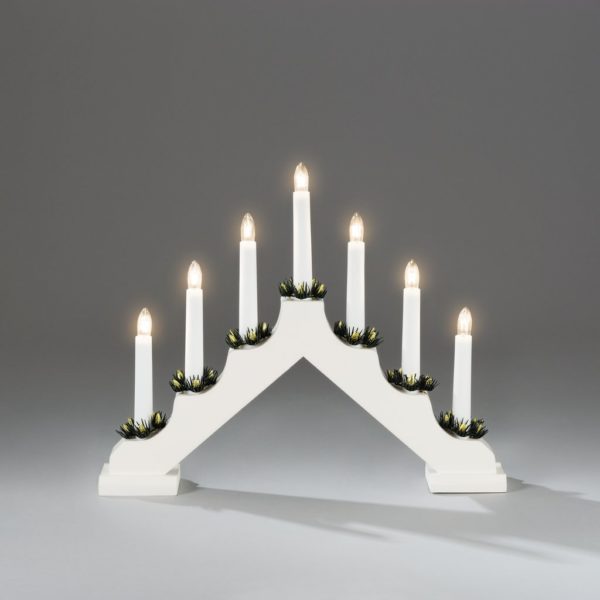 2262-210 White Candlestick Welcome Light