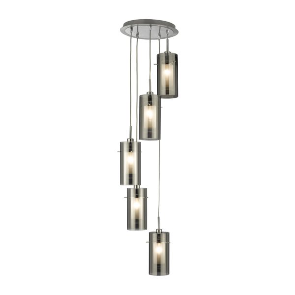 2305-5SM Duo 5 Light Pendant