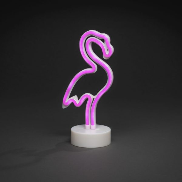 3074-340 Flamingo LED Ropelight - Battery operated