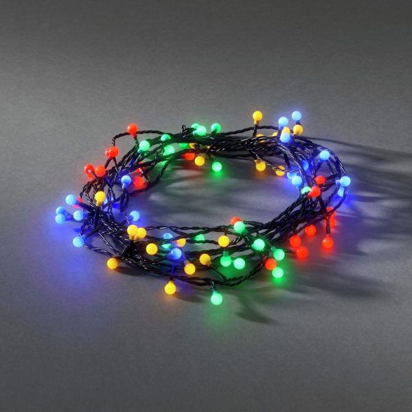 80 Multicoloured Cherry LED string light set