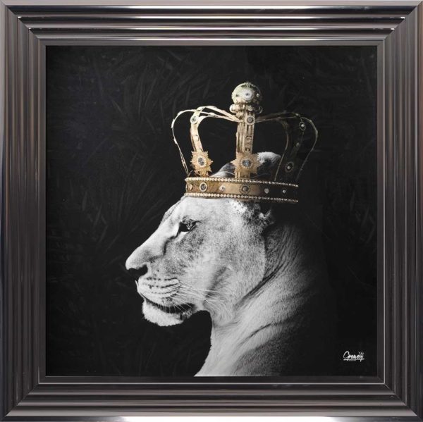 Lioness Queen Framed Art