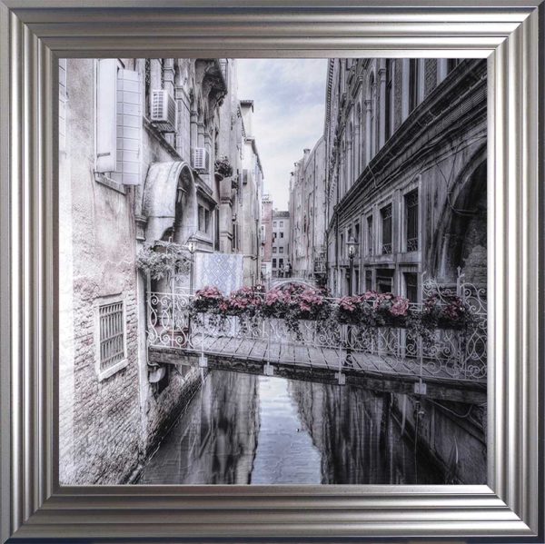 Venice 1 Print Framed Liquid Artwork