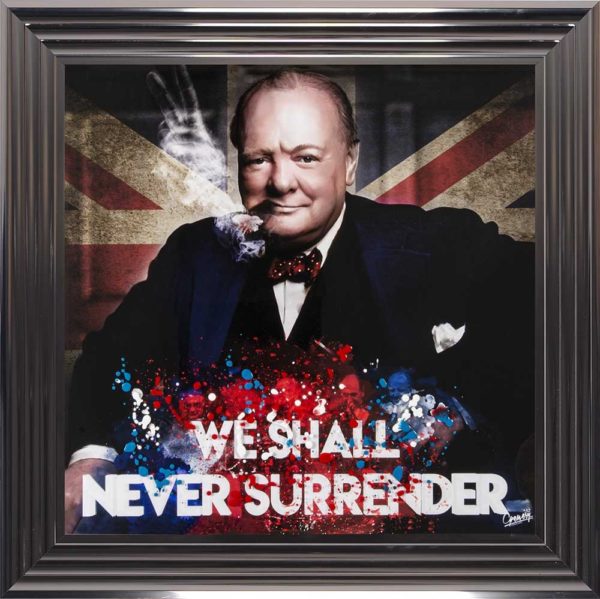 Winston Churchill Framed Art