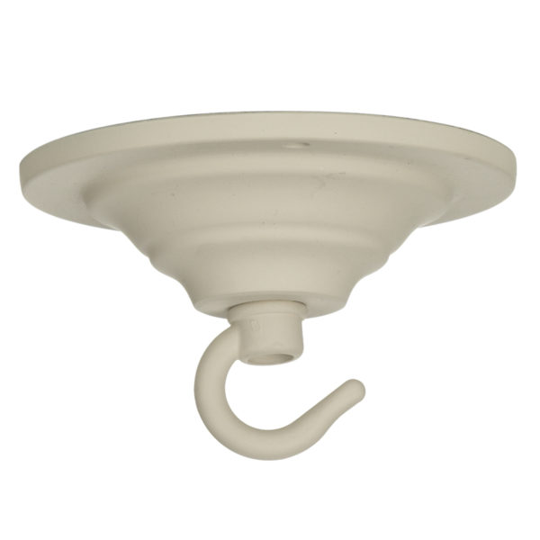 ACC2 Single Hook Plate Cotswold Cream