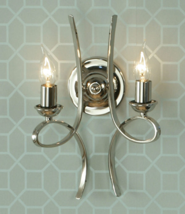 Penn Wall Light - shown in Nickel