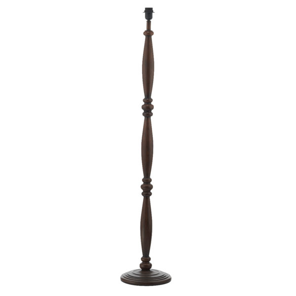 HAY4947 Hayward Floor Lamp Dark Wood Base Only