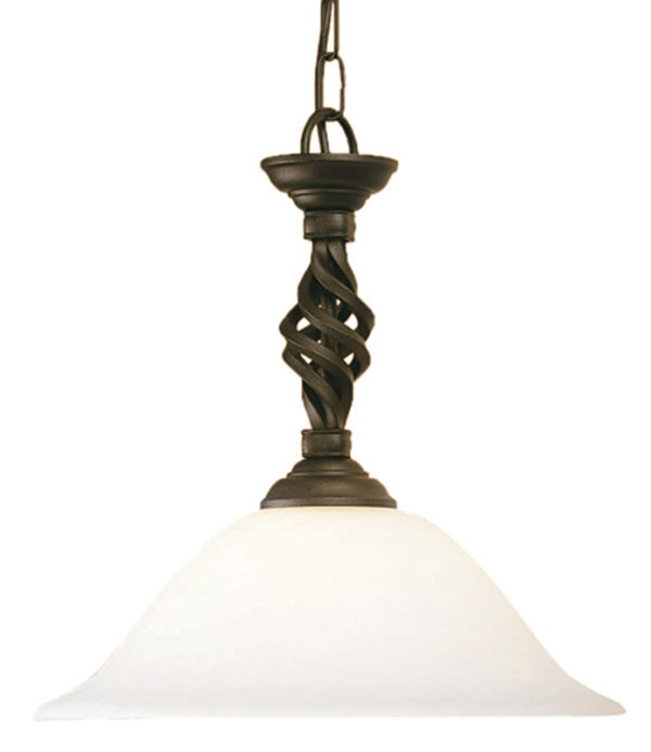 Pembroke Pendant - shown in Black/Gold