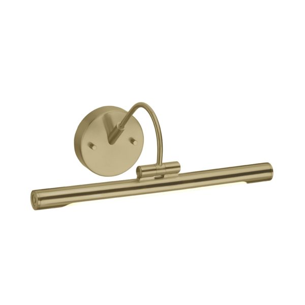 Alton Small LED Picture Light - Brushed Brass