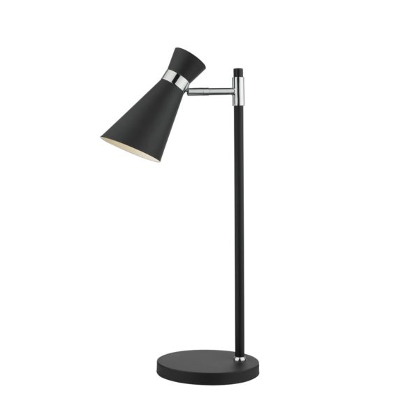 ASH4122 Black chrome Ashworth table lamp