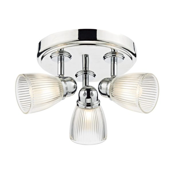 CED7638 Cedric 3 Light Ceiling Fitting
