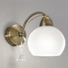 Thea Single Wall Light - shown in Bronze