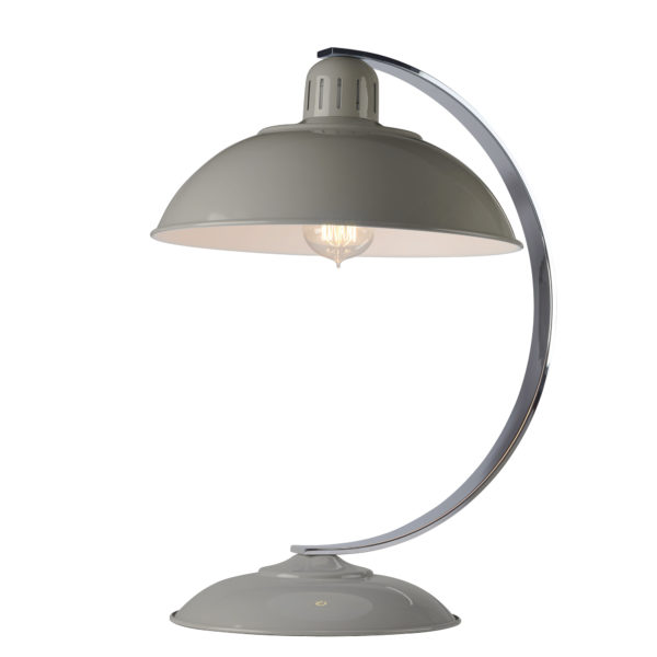 Franklin Table Lamp - shown in Tarpaulin Grey