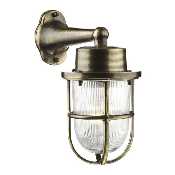 HAR1575 Harbour Wall Light Antique Brass