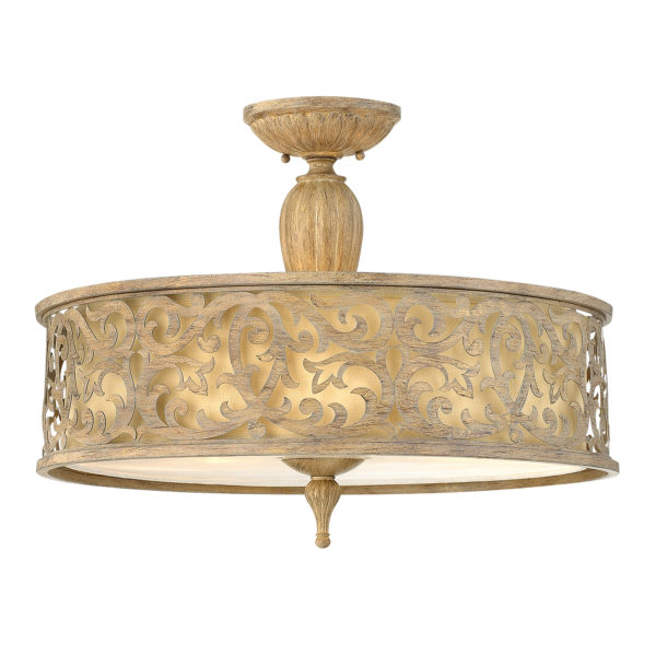 Carabel Large Semi-Flush Light Ceiling Fitting