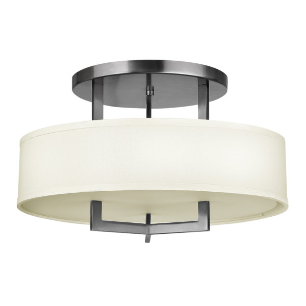 Hampton Semi-Flush Light Ceiling Fitting