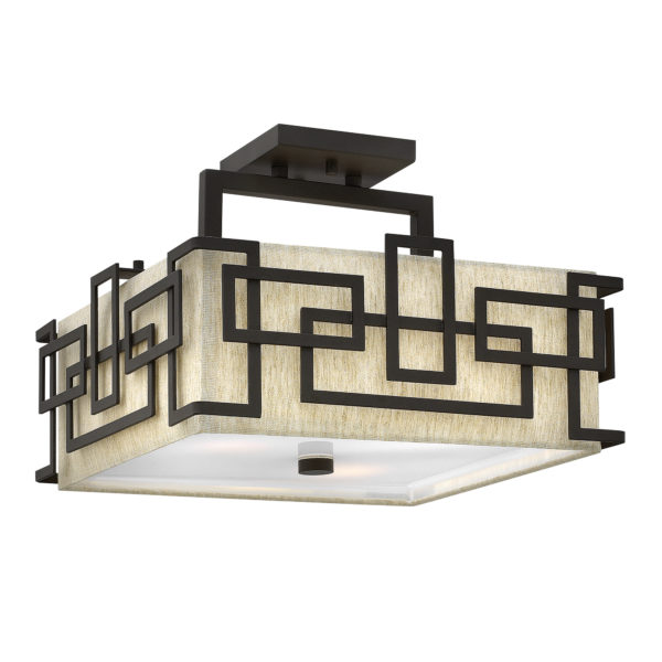 Lanza Semi-Flush Light Ceiling Fitting