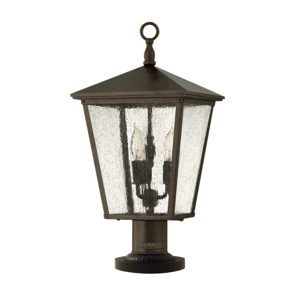 Trellis Outdoor Pedestal Light