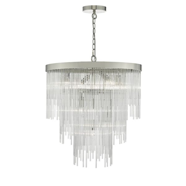 Isla 7 Light Pendant Chrome