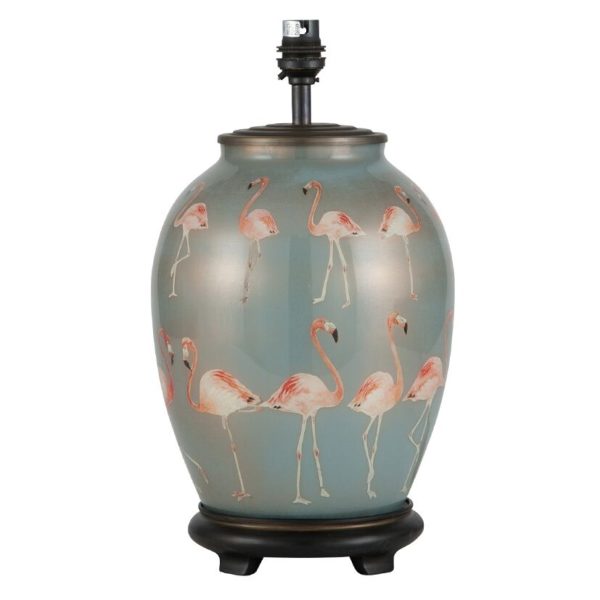 JW71 Flamingo Medium Glass Table Lamp