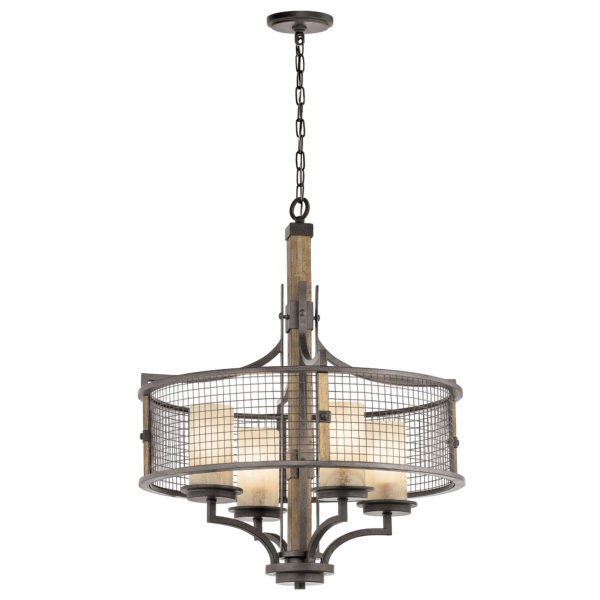 Ahrendale 4 Light Chandelier Ceiling Fitting