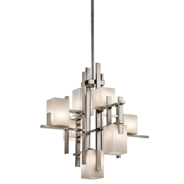 City Lights 7 Light Chandelier Ceiling Fitting