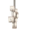 City Lights 7 Light Linear Chandelier Ceiling Fitting