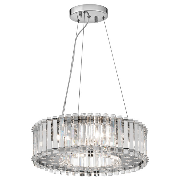 Crystal Skye 6 Light Pendant Ceiling Fitting