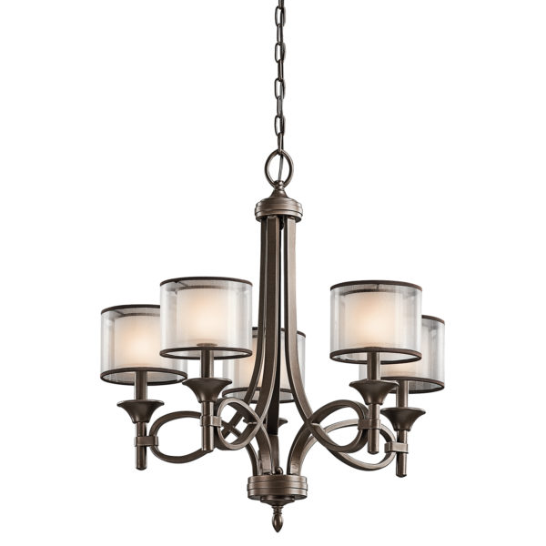 Lacey 5 Light Chandelier Ceiling Fitting