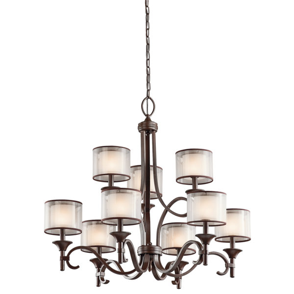 Lacey 9 Light Chandelier Ceiling Fitting