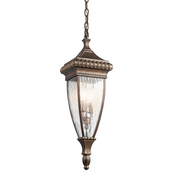 Venetian Rain Outdoor Chain Hanging Lantern