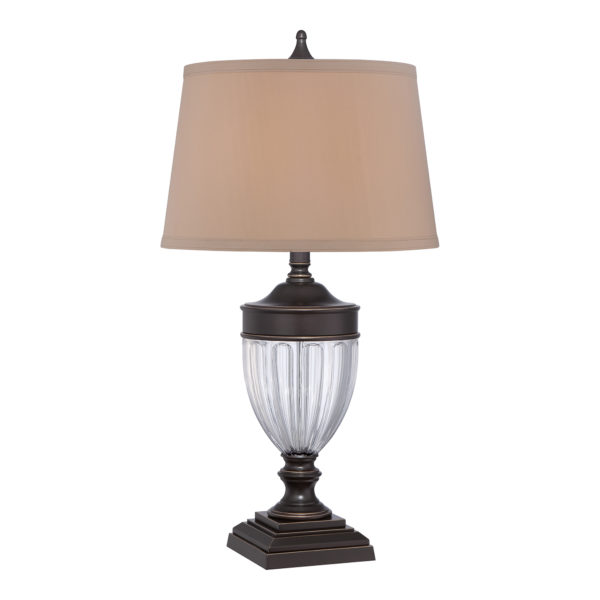 Dennison Table Lamp - shown in Paladian Bronze