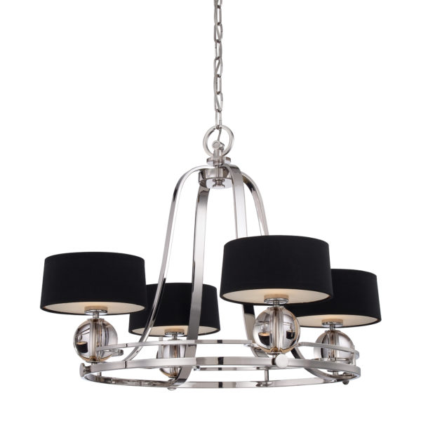 Gotham 4 Light Chandelier Ceiling Fitting