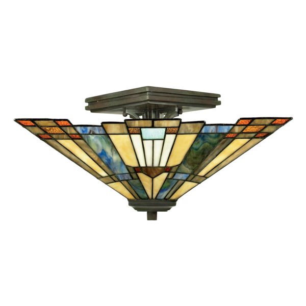 Inglenook Semi-Flush Light Ceiling Fitting