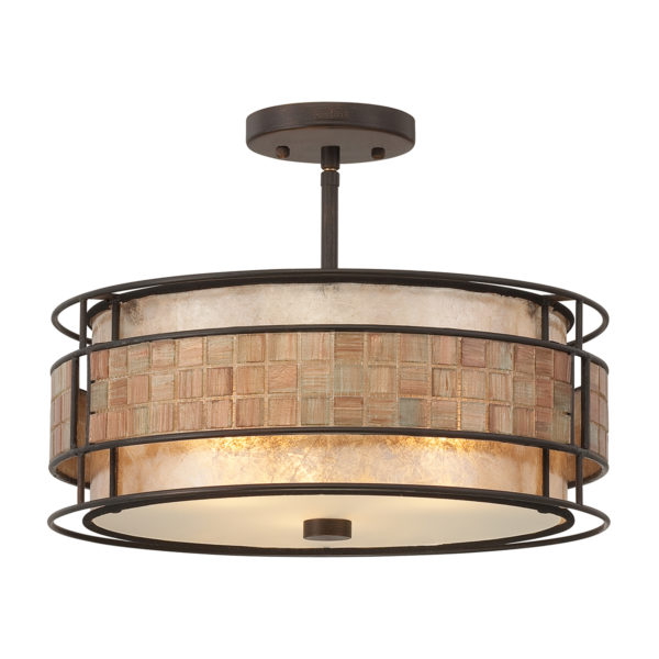 Laguna Semi-Flush Mount Light Ceiling Fitting