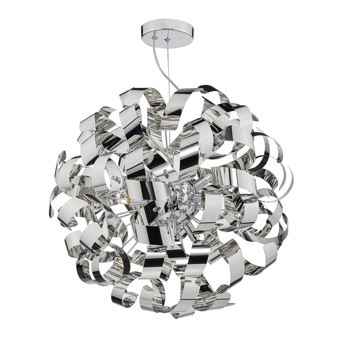 Rawley 9 Light Pendant - Polished Chrome Rawley 9 Light Pendant - Polished Chrome
