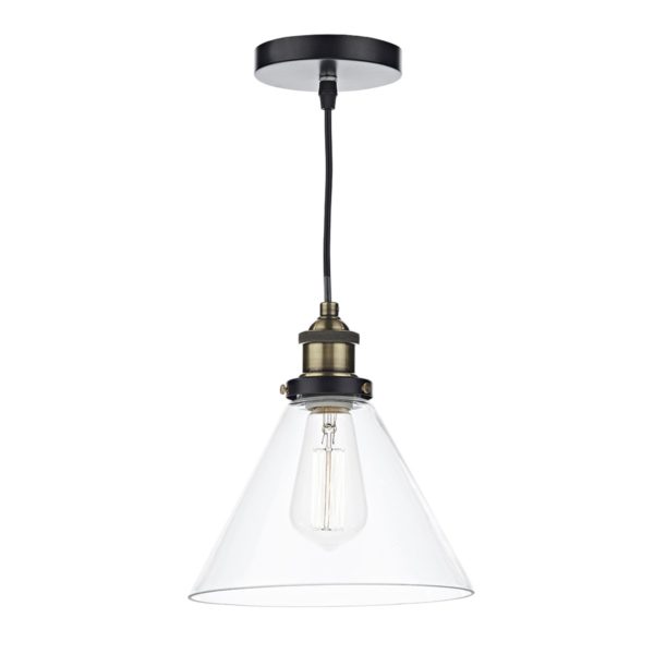 RAY0175 Ray Pendant - Antique Brass