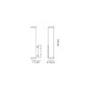 Lake Wall Light Small Polished Chrome IP44