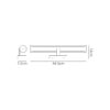 Lake Wall Light Over Mirror Polished Chrome IP44