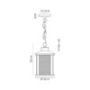 Ottana Single Pendant Antique Bronze IP54