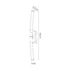 Medina Small Wall Light LED Polished Chrome IP44