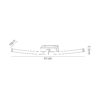 Medina Large Wall Light LED Polished Chrome IP44