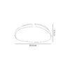 Marisol Flush 24W LED White Acrylic IP44